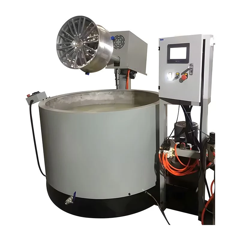 Tsis siv neeg CNC Alloy Log Polishing Tshuab: Ib leeg -Sided Hlau Grinder